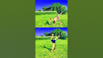 round off layout flip tutorial look down and correct your mistake #youtubevideos #ligerflipper0x