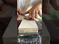 Sharpening kitchen knife with a diamond plate and rui whetstonefyp shorts knife knifesharpening