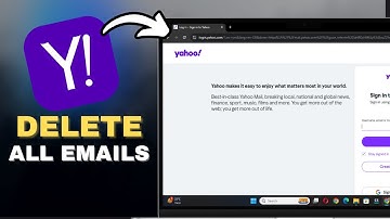 How To Delete All Emails In Yahoo Mail in SECONDS!