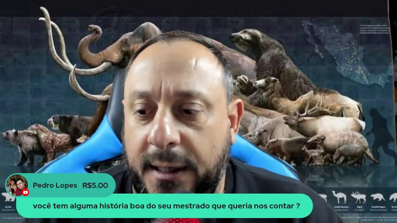 Seguidor, vem conversar com o biólogo Henrique um pouquinho ao vivo