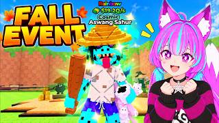 FALL EVENT Gave Me the MOST BLOCKS EVER! 🤯 | Kick a Lucky Block Roblox