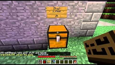 Swarlocraft Tutorial - SignShop Selling