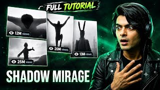 Create Shadow Silhouette Effect in CapCut📸 | Viral Reel Editing Tutorial 2026💯
