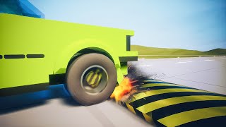 Large Bump Crash Test | Brick Rigs