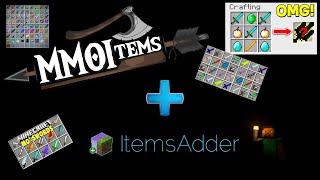 ItemsAdder & MMOItems | Custom Weapons | 2024