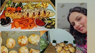 شهيوات رمضان ?رولي الدجاج معمر الفلافل و الفروماج/ شوصون حلوين بالتفاح معسل