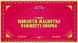 Jodi..... Siddharth Malhotra And Parineeti Chopra