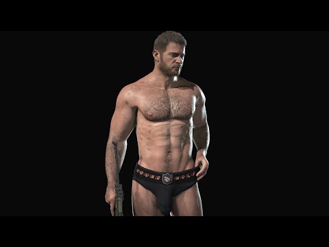 Download Daddy Chris Redfield In Underwear With Huge Bulge Flacid Cock Dick - Resident Evil Village MOD