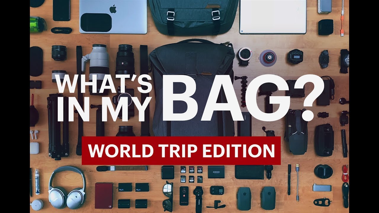 Download WHAT'S IN MY TRAVEL & CAMERA BAG? (AROUND THE WORLD 2018 EDITION)