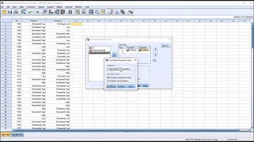 Wilcoxon Signed-Rank Test in SPSS with Effect Size Calculation in Excel
