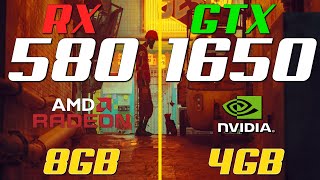 RX 580 8GB vs. GTX 1650 Super - in 2022