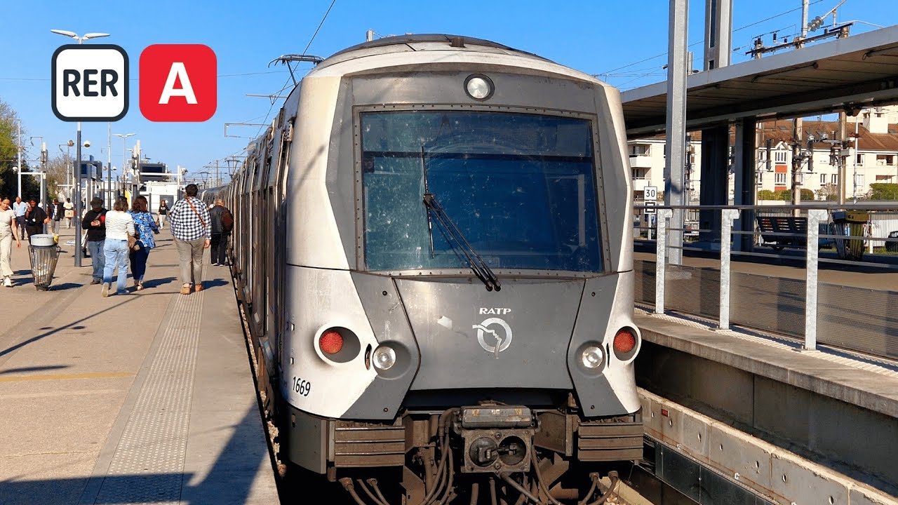 [Transilien SNCF / RATP - RER A] - Poissy → Nanterre Préfecture [MI09 ...