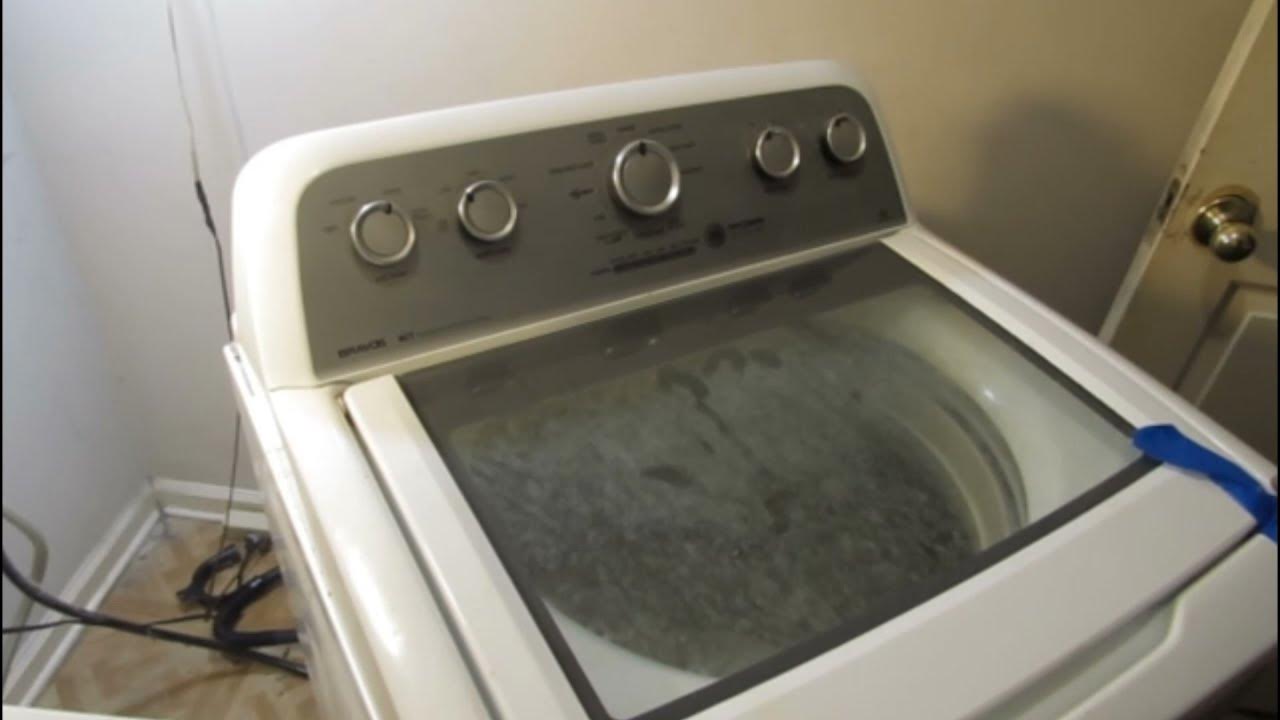 Maytag Bravos top load washer MVWX655DW - YouTube