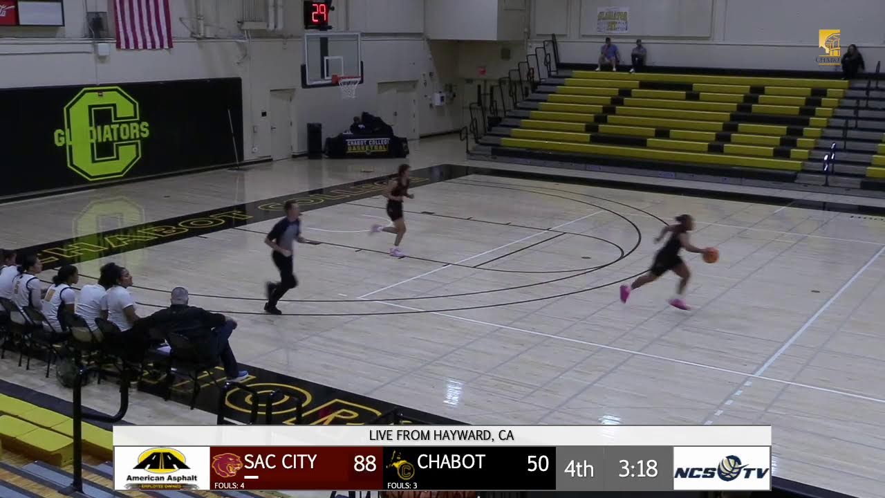 Sacramento City vs Chabot College Women's Basketball LIVE 11/11/25