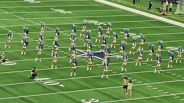 2024 Dallas Cowboys Cheerleaders vs Baltimore Thunderstruck 9/22/24 fieldview