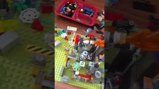 nuclear fallout simulation #shorts #lego #legocity #cool #simulation #apocalypse #nuclear