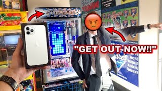 MANAGER KICKS ME OUT for WINNING Apple iPhone 11 Pro from Arcade!