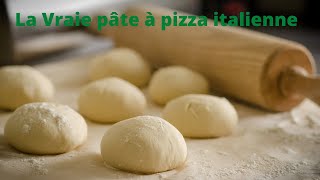 La Vraie pâte à pizza italienne - عجينة  البيتزا الايطالية