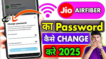Jio Airfiber Ka Password Kaise Change Kare 2025 || Jio Wifi Ka Password Forgot Kaise Kare 2025