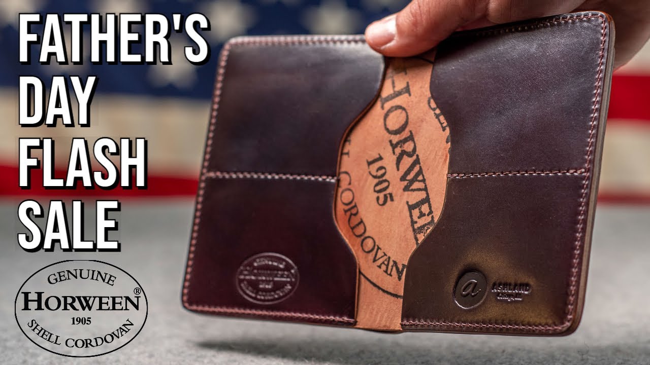 Ashland - Men's Handmade Leather Wallets - Horween Shell Cordovan