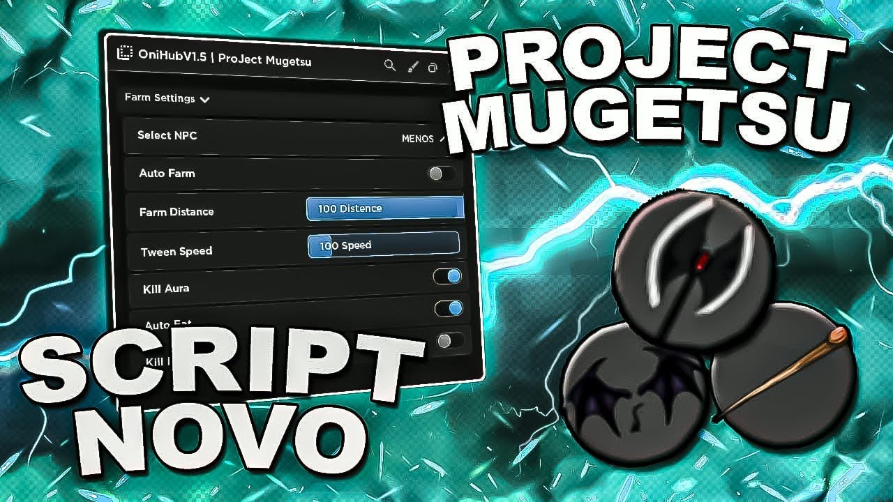 NEW!] ROBLOX Project Mugetsu Script Hack GUI : Auto Farm, Kill Aura, Item  Hack! *2023* 