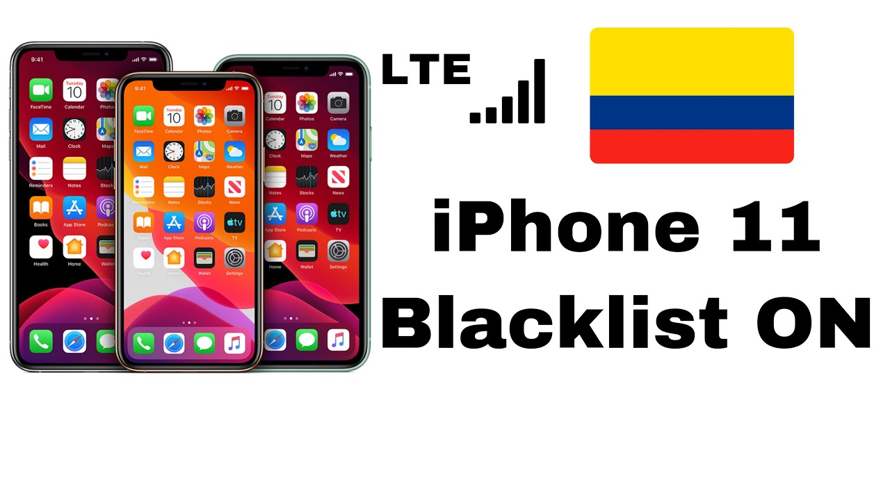 iPhone 11 en blacklist full señal 2021