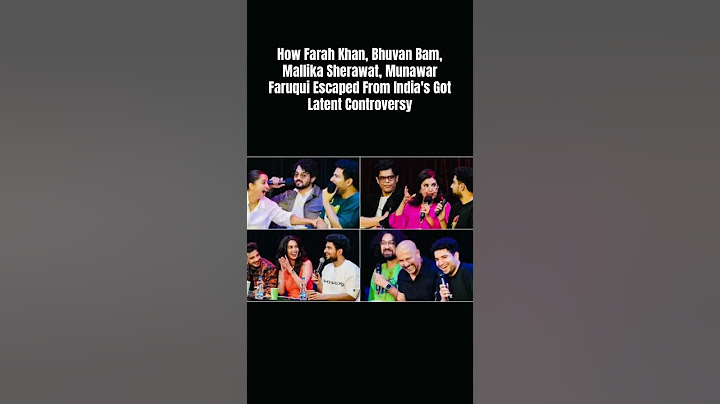 How Farah Khan, Bhuvan Bam, Mallika Sherawat, Munawar Escaped From India's Got Latent Controversy