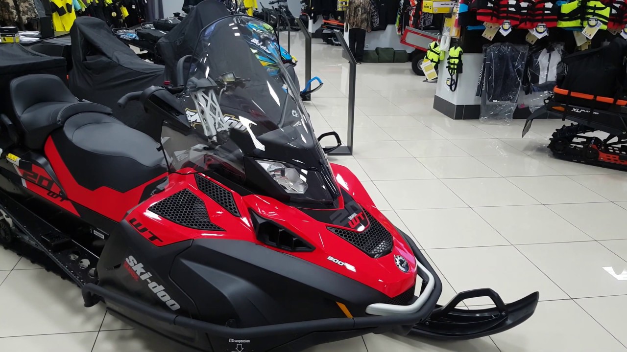 Видео обзор снегоход BRP Ski-Doo Skandic WT
