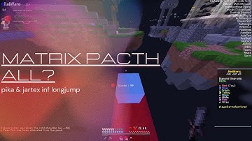 Matrix pacth all? | inf longjump on matrix | free config download