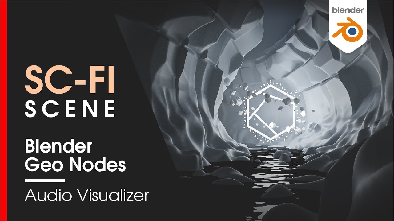 Blender 2 93 Create a Sci-Fi Scene and Audio visualizer - YouTube