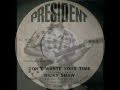 Ricky Shaw - Don't Waste Your Time
