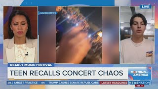 Teen recalls chaos at Travis Scott concert | Morning in America