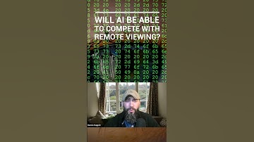 Will Ai be able to BEAT remote viewing?