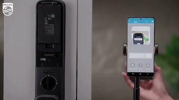 How To Connect The Door Lock to App (Wi-Fi) - Philips Alpha VP-5HWS