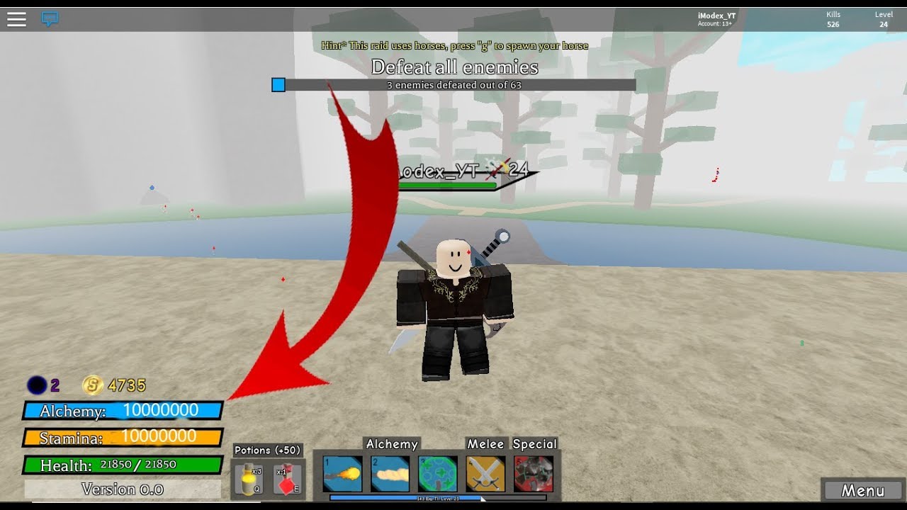 Colossus Legends Roblox Hack Script Inf Stamina Inf Alchemy Not Click Bait Youtube - colossus legends roblox script