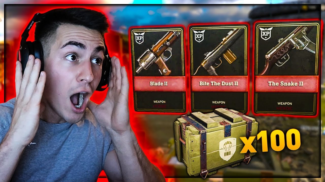 best-cod-ww2-supply-drop-opening-100-rare-supply-drops-youtube