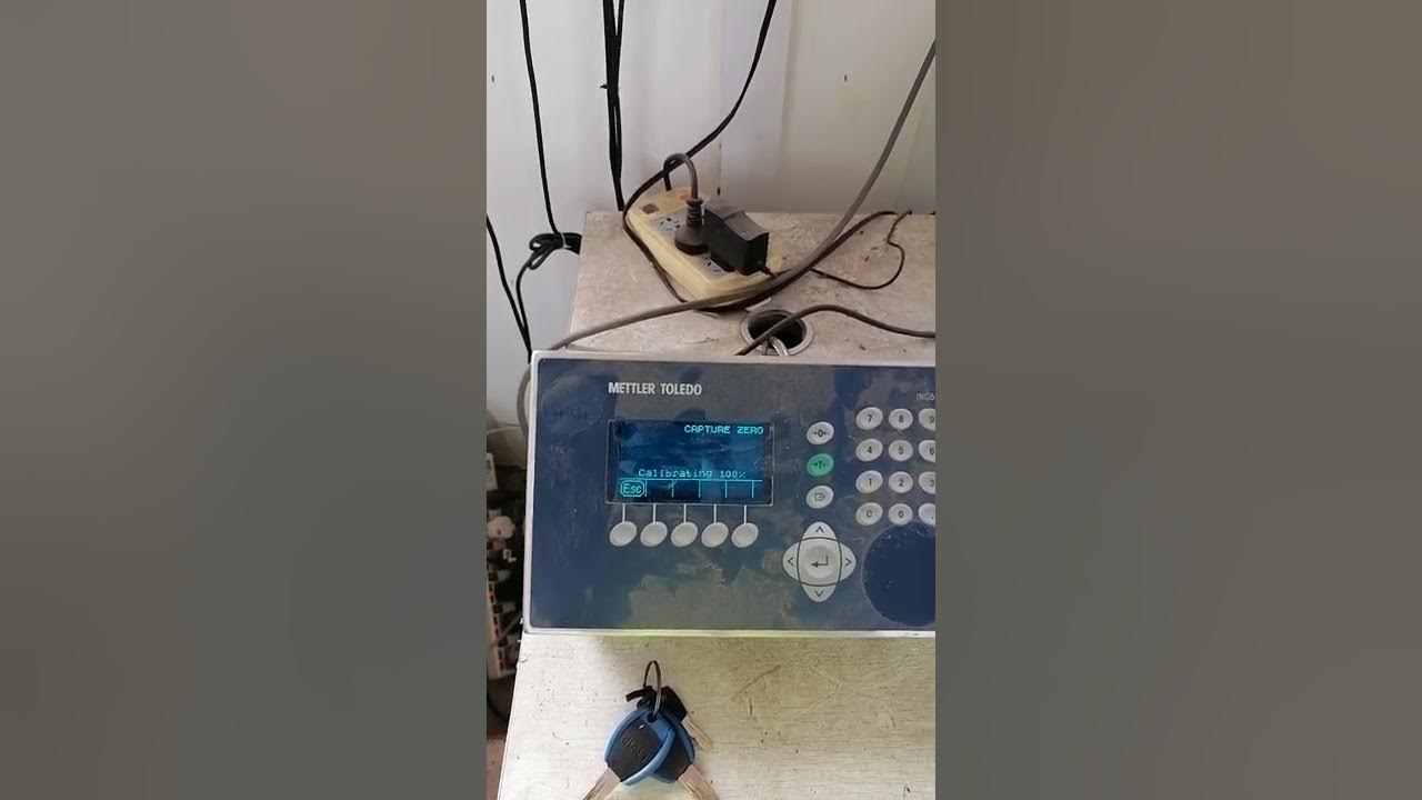 How to calibration truck scale Mettler toledo IND560? YouTube