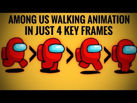 Among us walking animation tutorial | FLIPACLIP - YouTube