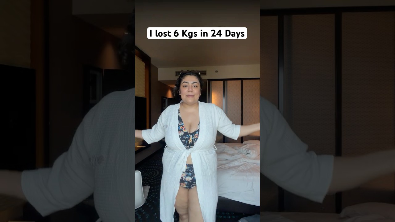 I lost 6 kgs in 24 days! #75hardChallenge #weightloss #vaishnavithakur