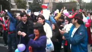 Marcha y Acto cultural por la educación en Santiago 7 de agosto de 2011 2)