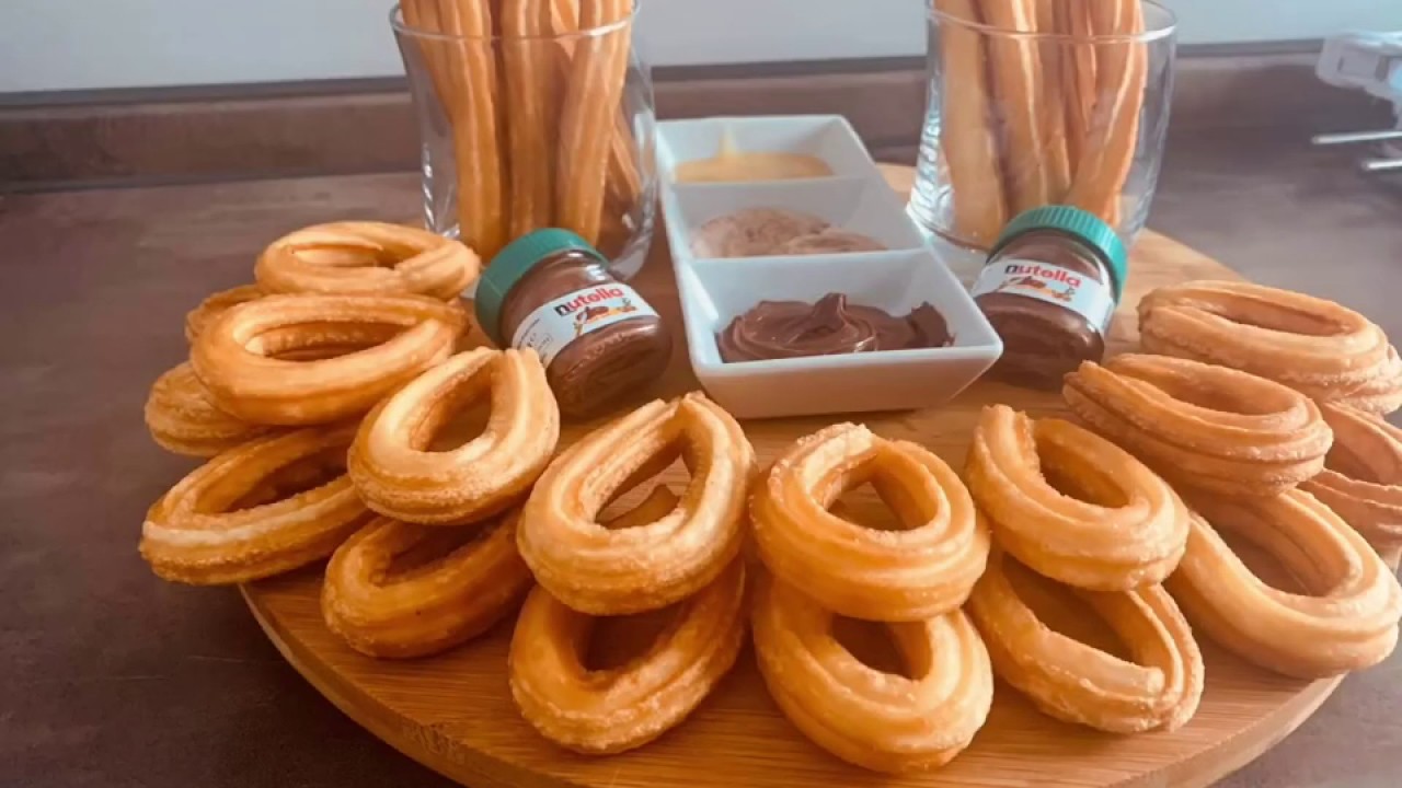 تشورو  بدون بيض لذيذ مقرمش ورتب مالداخل وخفيف 🌸😋