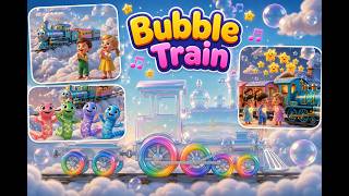 Bubble train is ready for a ride! 🚆✨
