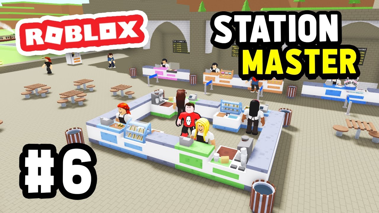 Building a SHOPPING MALL in Roblox Station Master #6