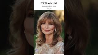25 Wonderful Bang Hairstyle Ideas for Older Women