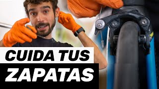 ¿SIN FRENOS? 🔧 Cómo CAMBIAR Las Zapatas De Freno  - Bici ROAD
