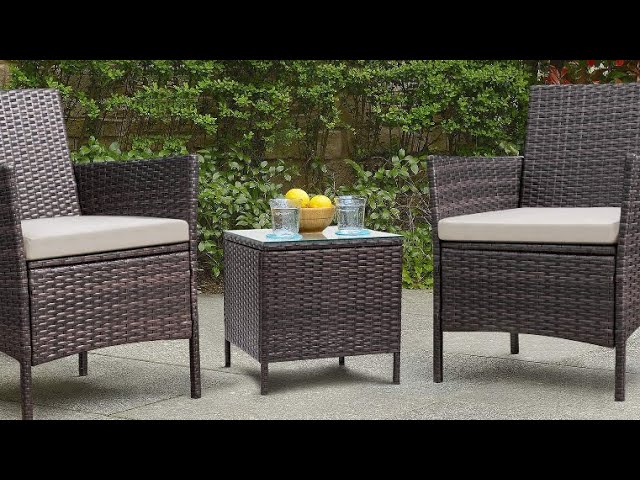 Devoko Patio Porch Furniture Sets 3 Pieces Pe Rattan Wicker Chairs Review Simple Easy To Assemble You - Devoko Patio Porch Furniture Sets 3 Pieces Devoko Patio Porch Furniture Sets 3 Pieces Pe Rattan Wicker Chairs Review Simple Easy To Assemble You - Devoko Patio Porch Furniture Sets 3 Pieces