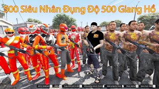 500 Siêu Nhân Đỏ Đội Trưởng Đại Chiến 500 Giang Hồ Của Đại Ca Bi Đen