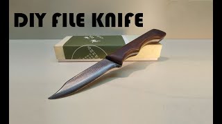 Making a Knife from an Old File