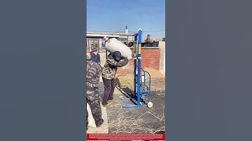 Smart Workers Use Simple Lift to Save Their Backs