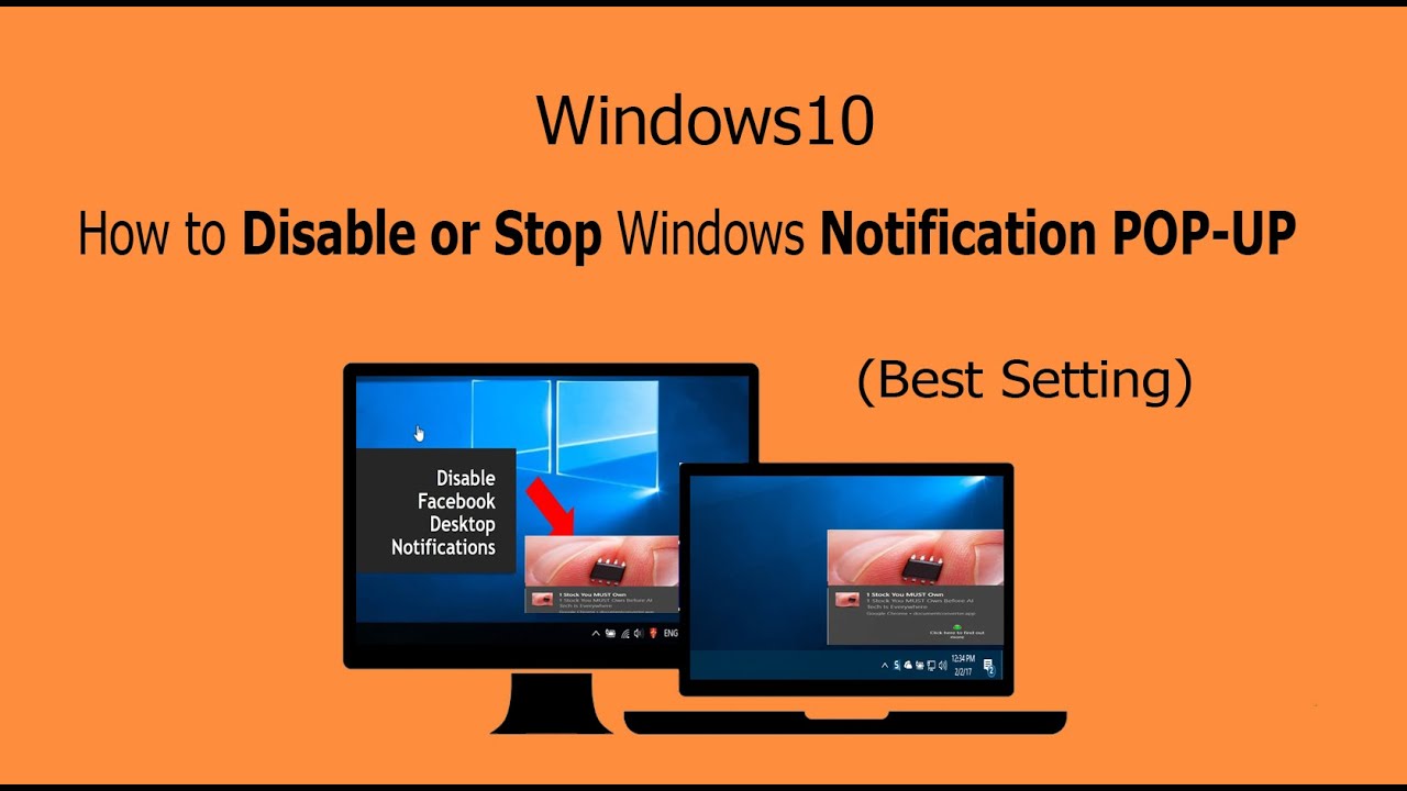 Windows10 : How to Disable or Stop Windows Notification Pop-Up ( Hindi ...